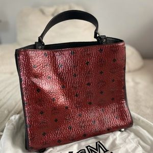 Authentic MCM bucket bag